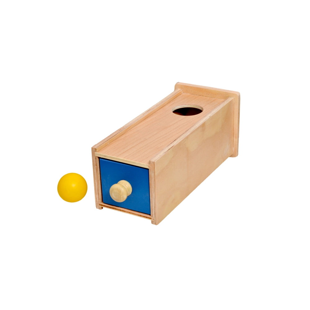 Object Permanence Box with Drawer