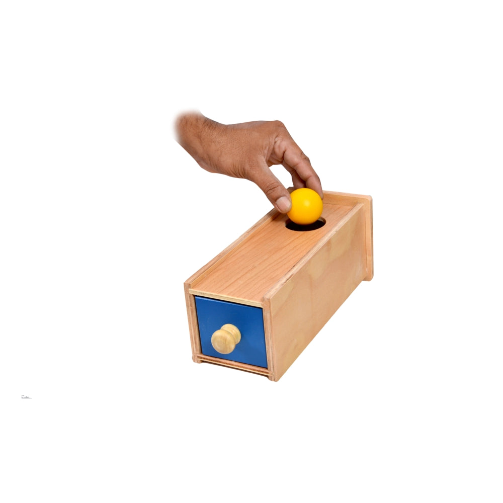 Object Permanence Box with Drawer