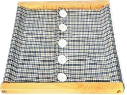 Button Frames (set of 4) - (includes shirt button, hooks, pant hooks, safety pins)